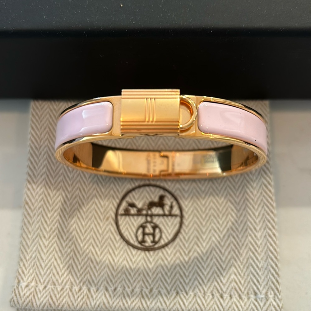COPY - Hermes Clic Cadenas enamel bracelet